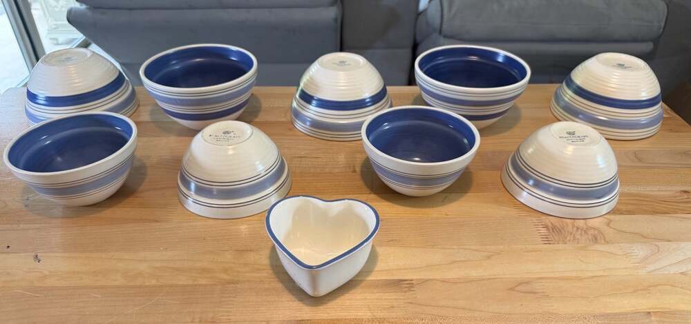 Pfaltzgraff Rio Mexico Stoneware Bowls w/ bonus Pfaltzgraff Heart!